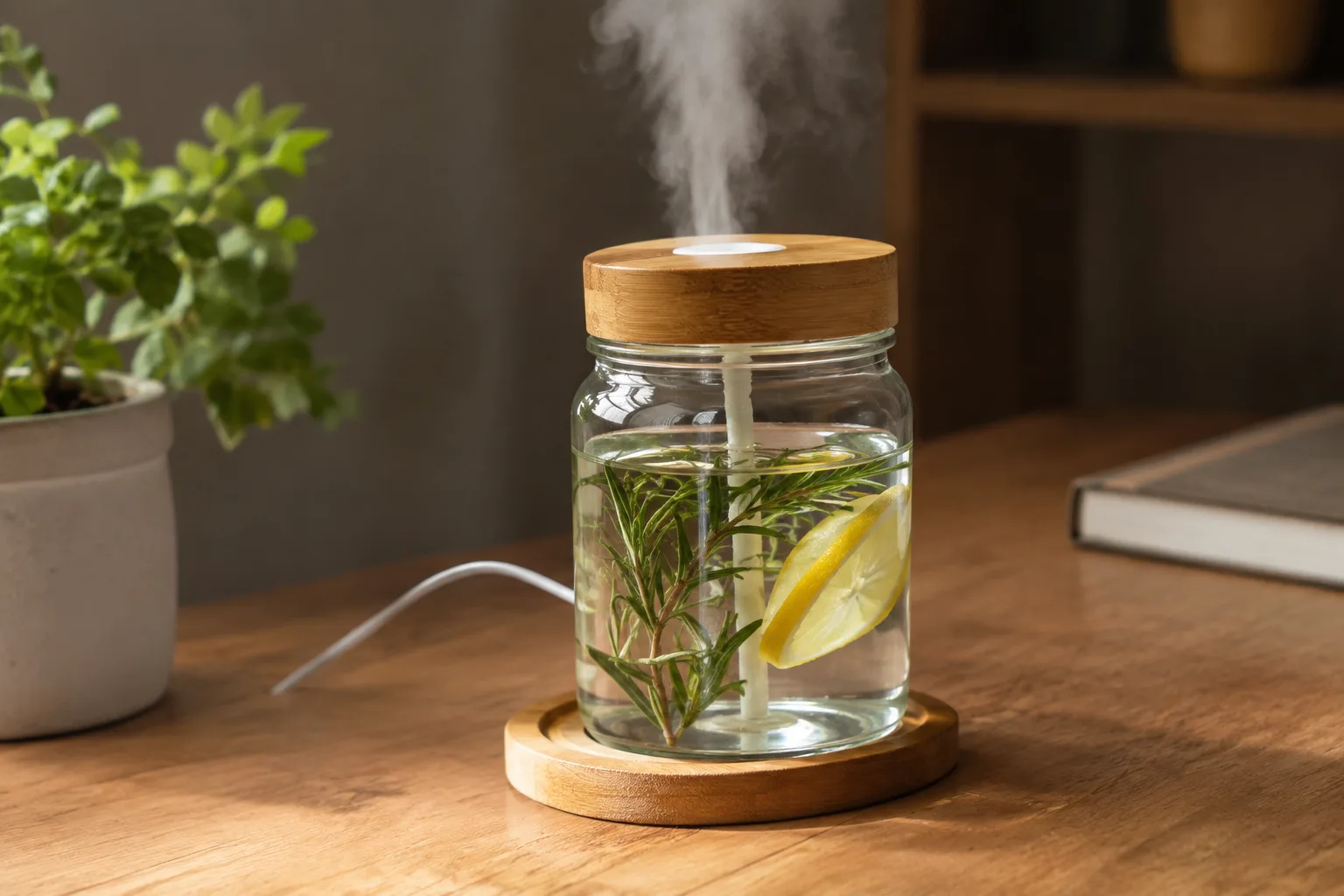 DIY-Luftbefeuchter-Deko aus alten Glaesern und Behaeltern